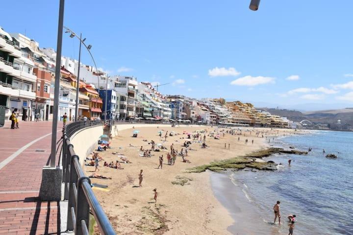 Green Water At The Beach Leilighet Las Palmas de Gran Canaria Eksteriør bilde